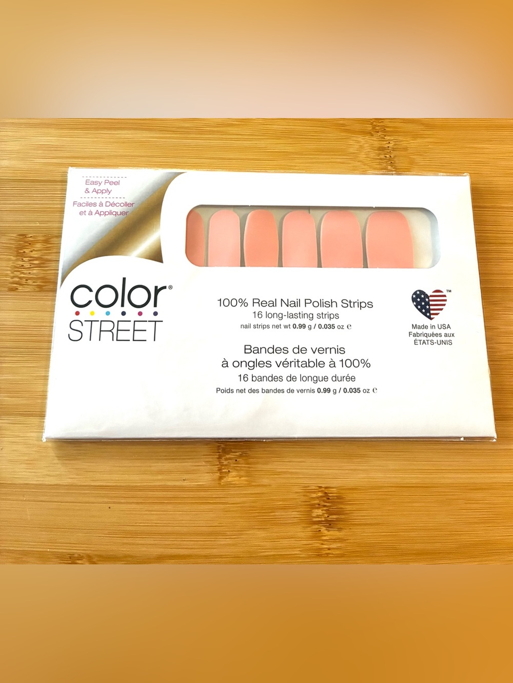 Color Street Nail Polish Strips - Charleston Blush